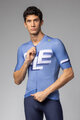 ALÉ Cycling short sleeve jersey - SAUVAGE PR-E - blue/white