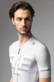 ALÉ Cycling short sleeve jersey - SAUVAGE PR-E - ivory/white