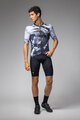 ALÉ Cycling short sleeve jersey - PALM PR-E - black/white