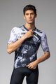 ALÉ Cycling short sleeve jersey - PALM PR-E - black/white