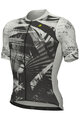 ALÉ Cycling short sleeve jersey - PALM PR-E - white/green