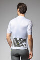 ALÉ Cycling short sleeve jersey - PALM PR-E - white/green