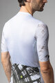 ALÉ Cycling short sleeve jersey - PALM PR-E - white/green