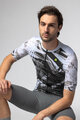 ALÉ Cycling short sleeve jersey - PALM PR-E - white/green