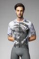 ALÉ Cycling short sleeve jersey - PALM PR-E - white/green