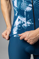 ALÉ Cycling short sleeve jersey - PALM PR-E - white/blue