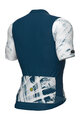 ALÉ Cycling short sleeve jersey - PALM PR-E - white/blue
