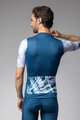 ALÉ Cycling short sleeve jersey - PALM PR-E - white/blue