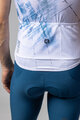 ALÉ Cycling sleeveless jersey - MIRROR PR-E - white/blue