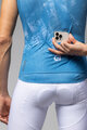 ALÉ Cycling sleeveless jersey - MIRROR PR-E - blue