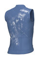 ALÉ Cycling sleeveless jersey - MIRROR PR-E - blue