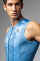 ALÉ Cycling sleeveless jersey - MIRROR PR-E - blue
