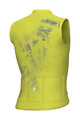 ALÉ Cycling sleeveless jersey - MIRROR PR-E - yellow