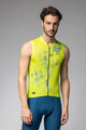 ALÉ Cycling sleeveless jersey - MIRROR PR-E - yellow