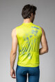 ALÉ Cycling sleeveless jersey - MIRROR PR-E - yellow