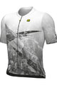 ALÉ Cycling short sleeve jersey - QURTZ PR-E - white/grey