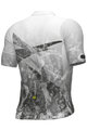 ALÉ Cycling short sleeve jersey - QURTZ PR-E - white/grey