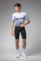 ALÉ Cycling short sleeve jersey - QURTZ PR-E - white/grey