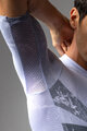 ALÉ Cycling short sleeve jersey - QURTZ PR-E - white/grey