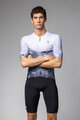 ALÉ Cycling short sleeve jersey - QURTZ PR-E - white/grey