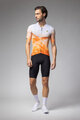 ALÉ Cycling short sleeve jersey - QURTZ PR-E - white/orange