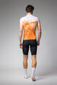 ALÉ Cycling short sleeve jersey - QURTZ PR-E - white/orange