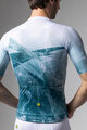ALÉ Cycling short sleeve jersey - QURTZ PR-E - white/green