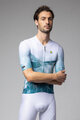 ALÉ Cycling short sleeve jersey - QURTZ PR-E - white/green