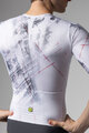 ALÉ Cycling skinsuit - MIRROR PR-E - white/black