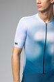 ALÉ Cycling short sleeve jersey - FLASH PR-E - blue/white