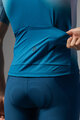ALÉ Cycling short sleeve jersey - FLASH PR-E - blue/white