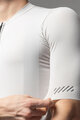 ALÉ Cycling short sleeve jersey - COLOR BLOCK OFF ROAD PRAGMA - ivory