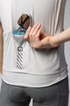 ALÉ Cycling short sleeve jersey - COLOR BLOCK OFF ROAD PRAGMA - ivory