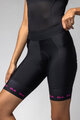 ALÉ Cycling shorts without bib - STRADA 2.0 PR-E - black/pink