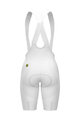 ALÉ Cycling bib shorts - VOLTAGE R-EV1 - white