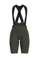 ALÉ Cycling bib shorts - VOLTAGE R-EV1 - green