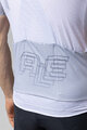 ALÉ Cycling short sleeve jersey - FOLLOW ME PR-E - white