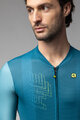 ALÉ Cycling short sleeve jersey - FOLLOW ME PR-E - turquoise