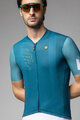ALÉ Cycling short sleeve jersey - FOLLOW ME PR-E - turquoise