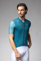 ALÉ Cycling short sleeve jersey - FOLLOW ME PR-E - turquoise