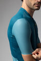 ALÉ Cycling short sleeve jersey - FOLLOW ME PR-E - turquoise