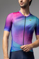 ALÉ Cycling short sleeve jersey - AURORA PR-E - pink/blue/turquoise