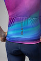 ALÉ Cycling short sleeve jersey - AURORA PR-E - pink/blue/turquoise