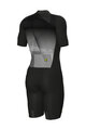 ALÉ Cycling skinsuit - WATT 3.6 R-EV1 - white/grey/black
