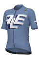 ALÉ Cycling short sleeve jersey - SAUVAGE PR-E - blue/white