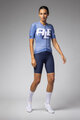ALÉ Cycling short sleeve jersey - SAUVAGE PR-E - blue/white