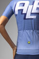 ALÉ Cycling short sleeve jersey - SAUVAGE PR-E - blue/white