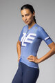 ALÉ Cycling short sleeve jersey - SAUVAGE PR-E - blue/white