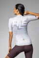 ALÉ Cycling short sleeve jersey - SAUVAGE PR-E - ivory