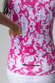 ALÉ Cycling short sleeve jersey - ESSENZA PRAGMA - white/pink